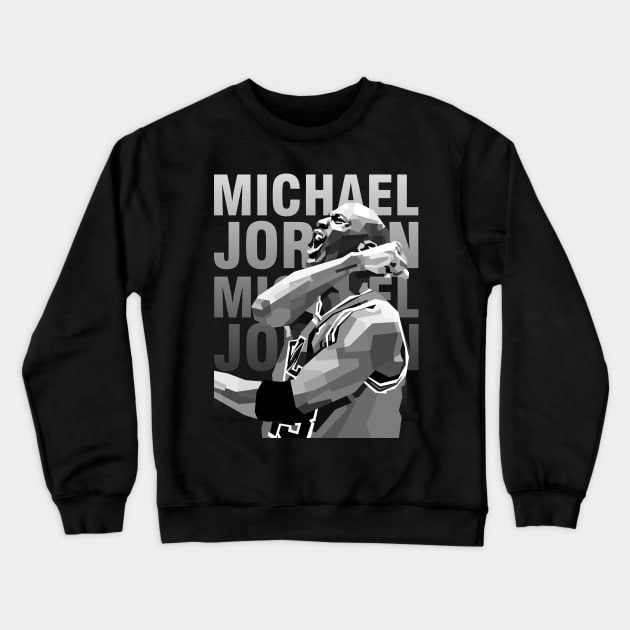 Michael Jordan WPAP Crewneck Sweatshirt by awangwidyatama